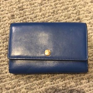 Blue coach wallet
